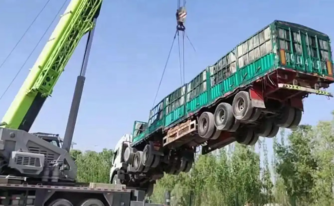 诸城道路脱困救援案例